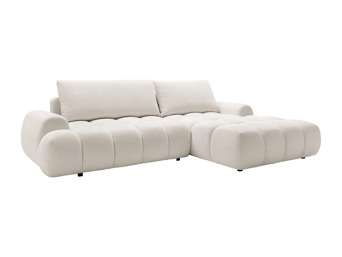 SCHLAFSOFA - 5 Personen - Stoff - Beige - - Beige, Textil (280/86/177cm) - Vente-Unique