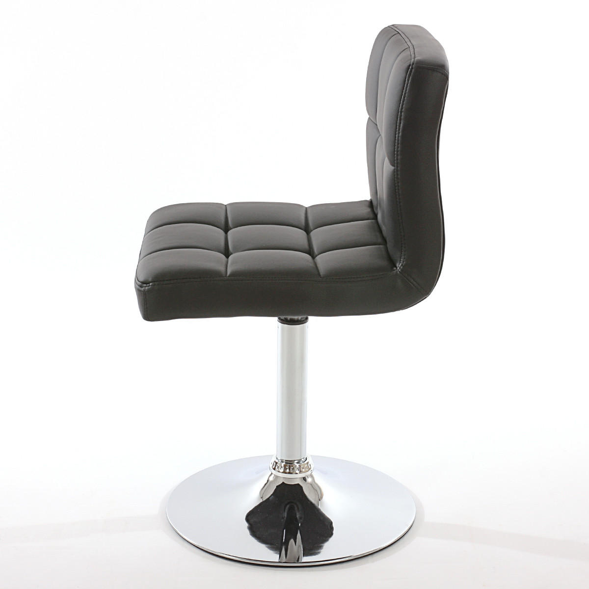 ESSZIMMERSTUHL Schwarz 2er-Set - Schwarz, Textil (43/76/44cm) - MCW