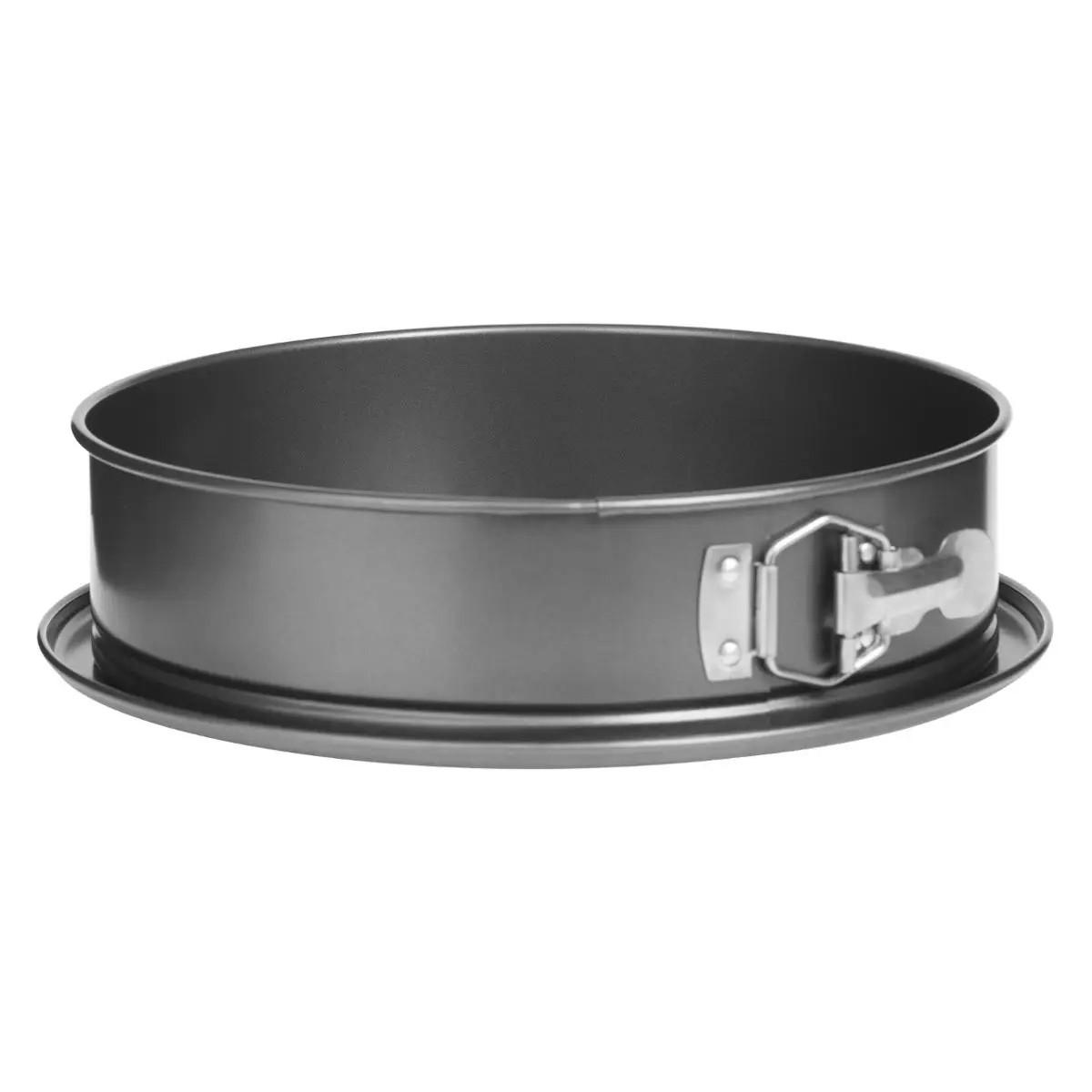 KUCHENFORM mit Deckel und Griff 28/28/10 cm - Silberfarben, Metall (28/10/28cm) - 5five Simply Smart