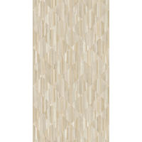 FOTOTAPETE 3D Holzoptik 150 x 279 cm - Beige, Papier (150/279cm) - Origin Wallcoverings