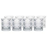 BECHER Ethno transparent 304 ml 8er Set - Transparent, Glas (0.304L) - Nachtmann