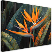 WANDBILD pflanzen botanik - Grün, Textil (60/40cm) - Feeby