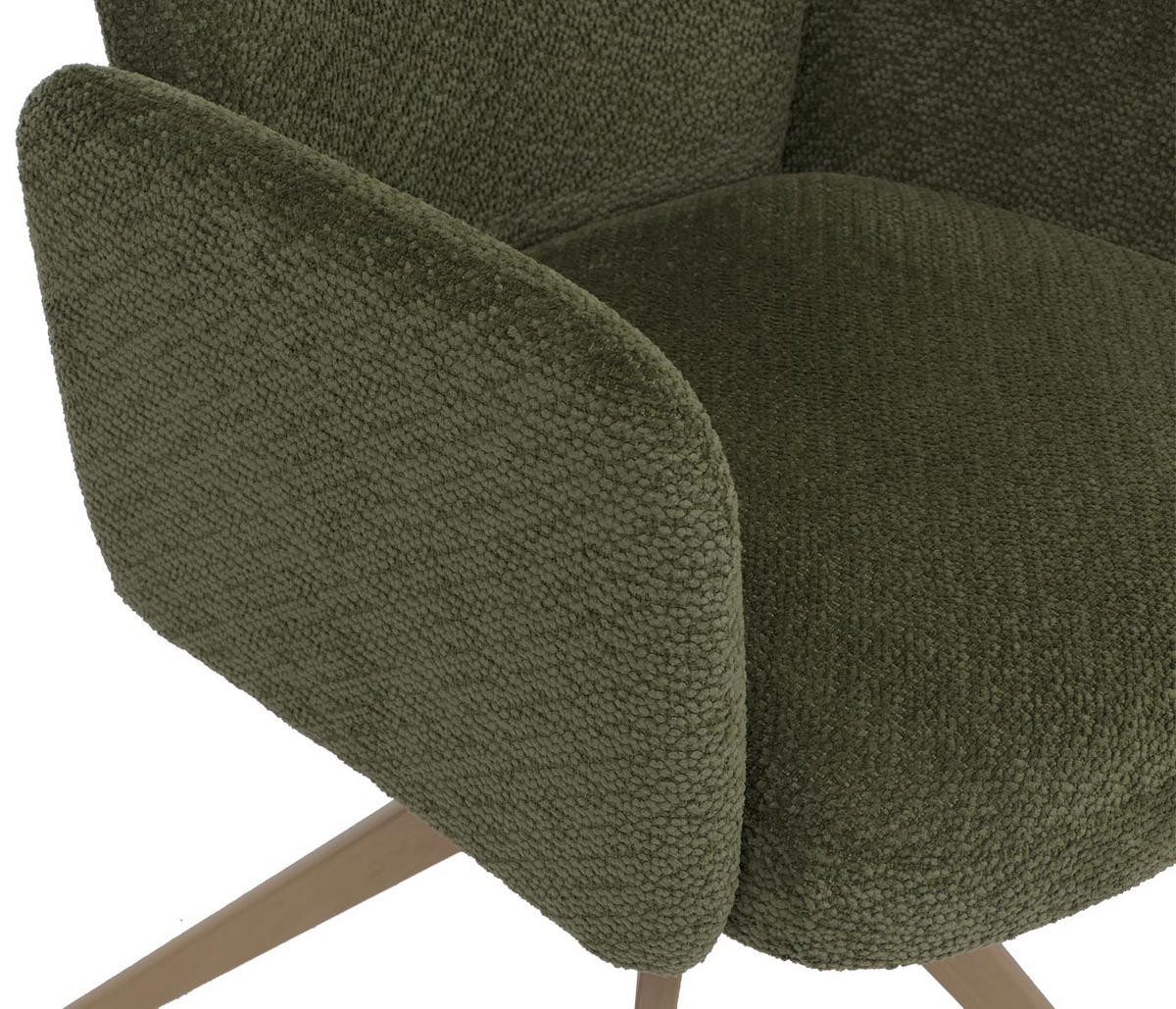 ESSZIMMERSTUHL Grün - Grün, Textil (63/92/58cm) - Jamb