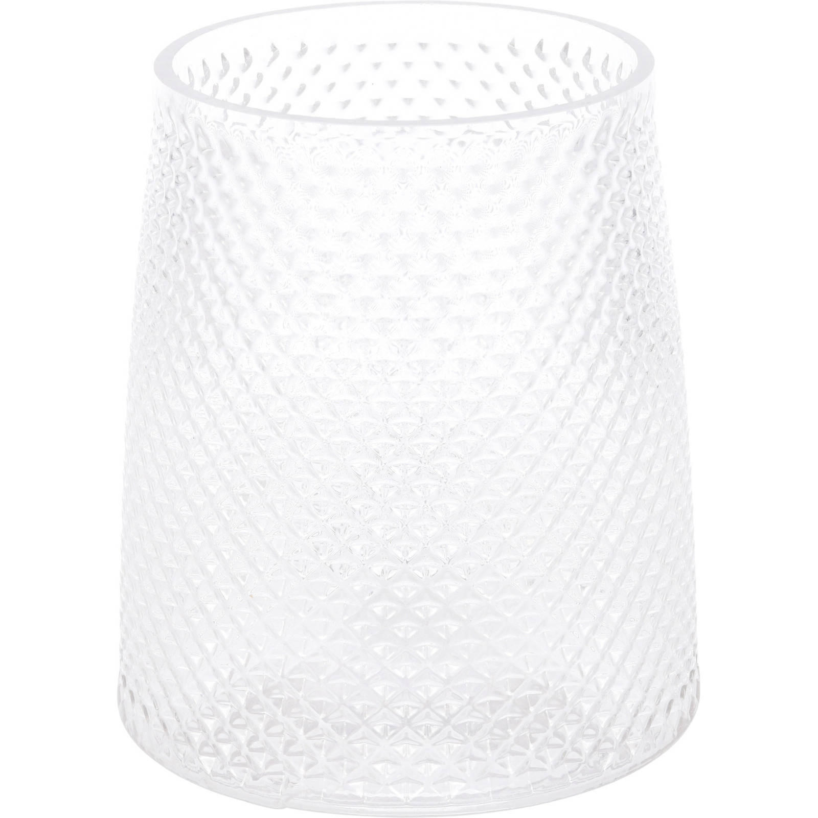GLASVASE Dekorativ 13/15,5 cm - Transparent, Glas (15.5cm)