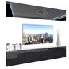 WOHNZIMMERWAND Schrankwand mit LED Schwarz - Schwarz, Holz (200/180/36cm) - B BELINI GROUP