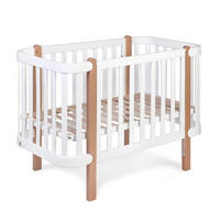 BABYBETT ETUDE Weiß 67x125x89 cm - Weiß, Holz - FURNLUX