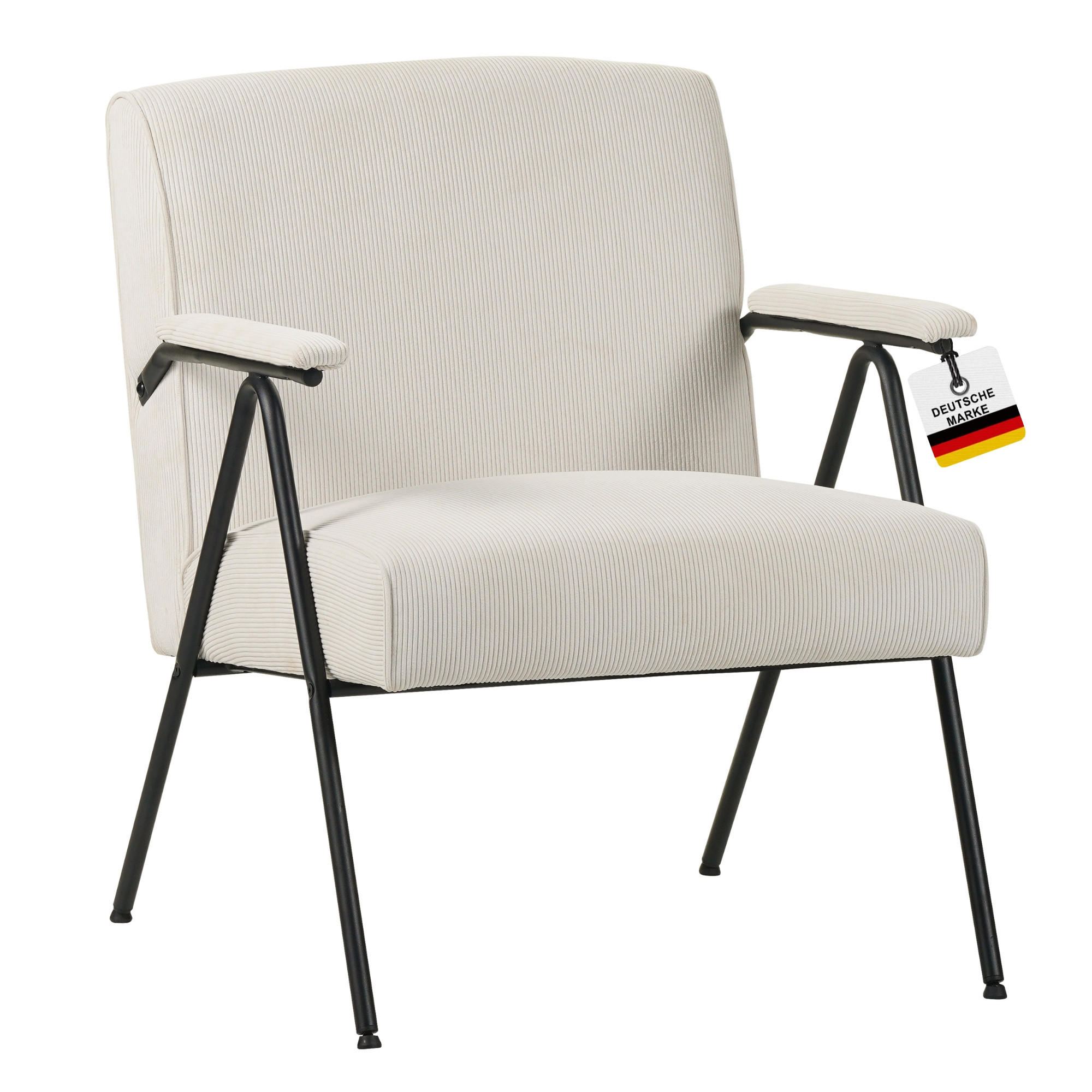 RELAXSESSEL STANFORD - Beige, Textil (64/71/79cm) - Albatros