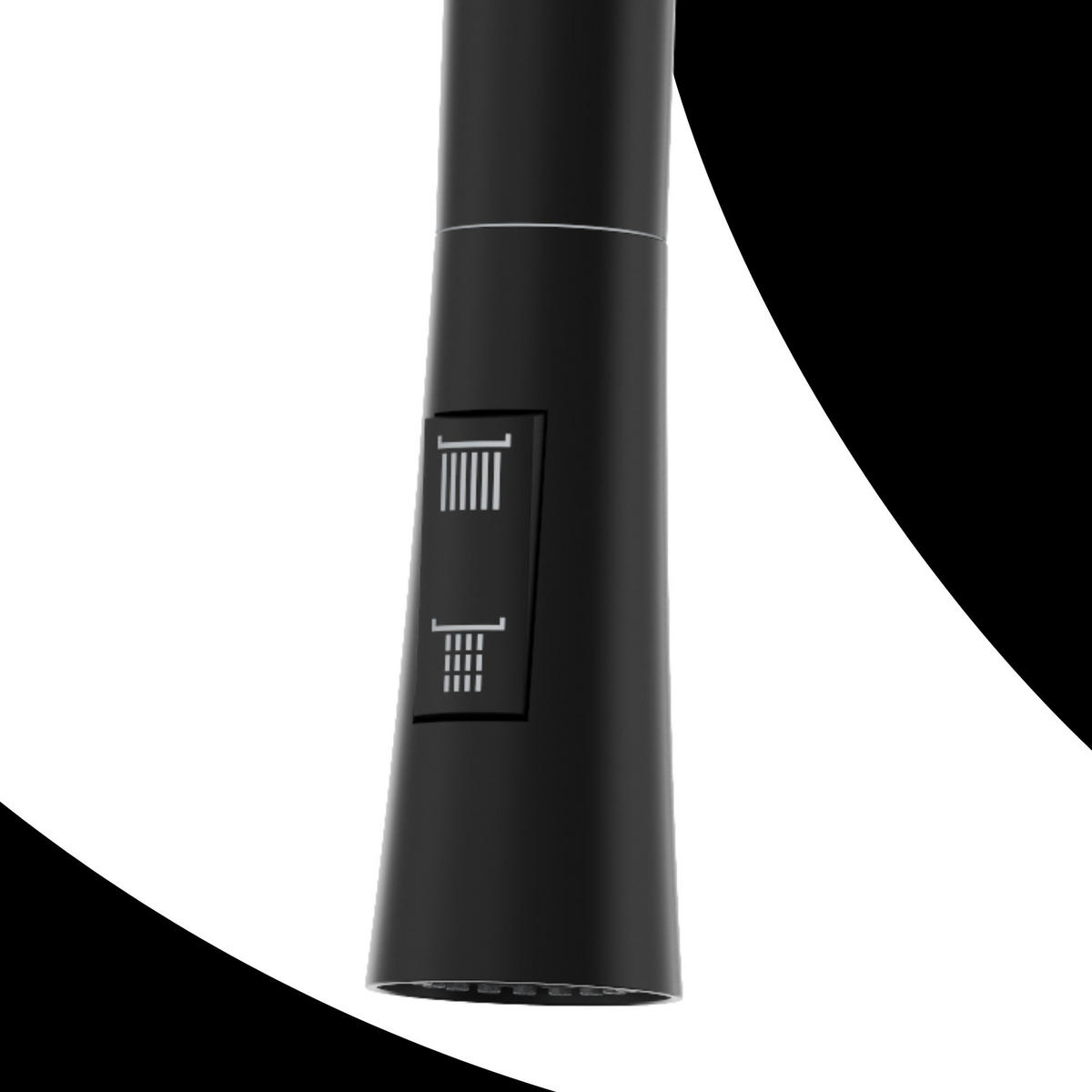 KÜCHENARMATUR Vector Schwarz - Schwarz, Metall (27/46/27cm) - Granitan