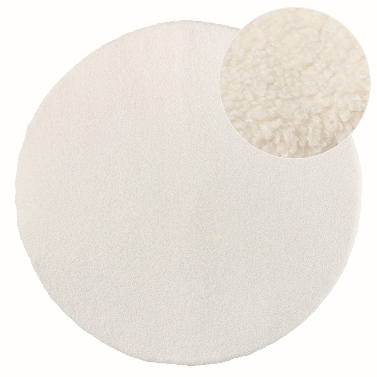 KRABBELDECKE Kinderteppich Teddy 2 in 1 - Naturfarben, Textil (100/100cm) - nordic coast company