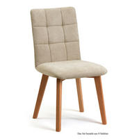 ESSZIMMERSTUHL (8er-Set) Dareen 47x91x60 Eiche geölt/Natur - Eichefarben/Naturfarben, Kunststoff (60/91/47cm) - 58aufmkessel