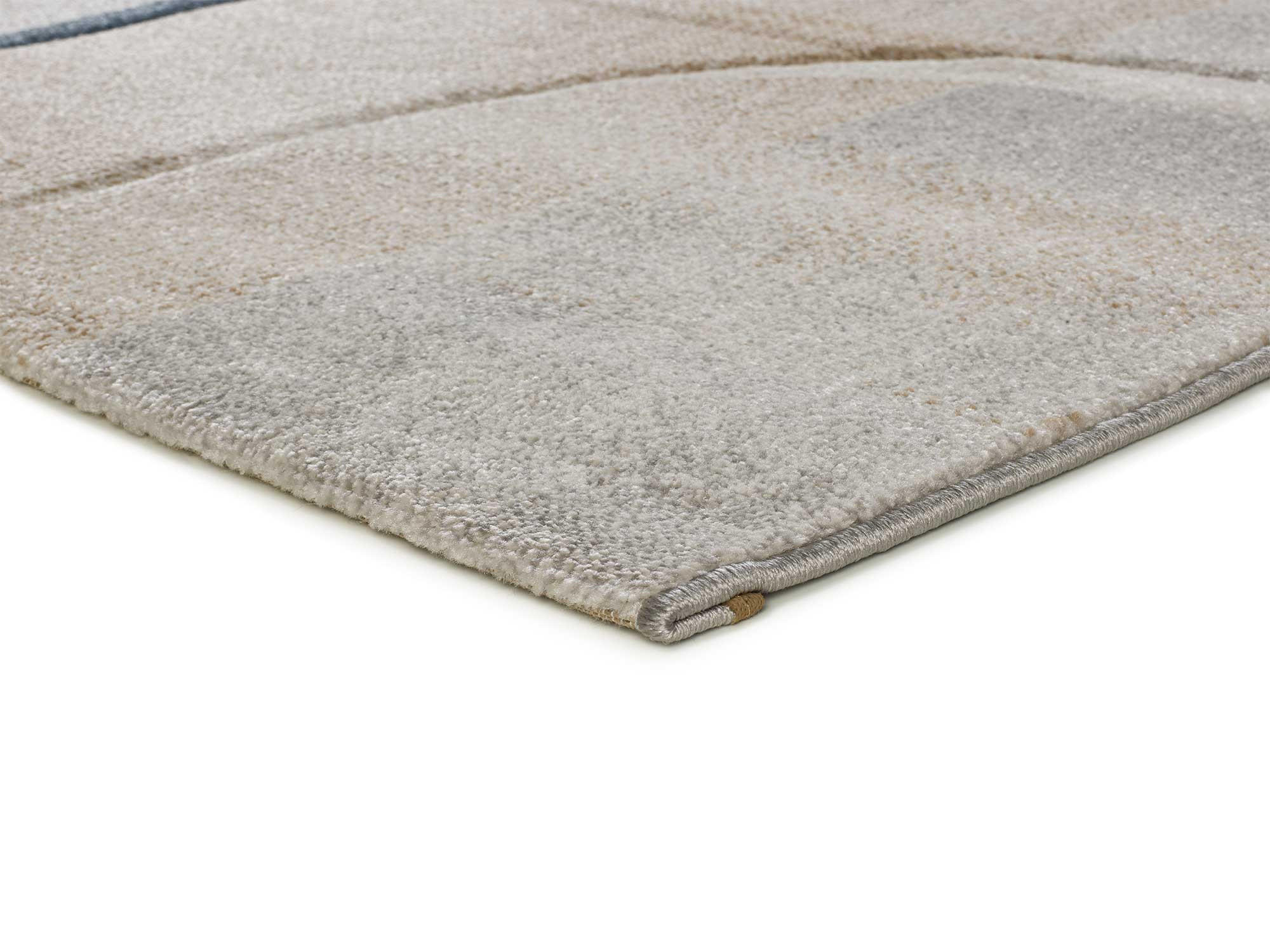 WEBTEPPICH Blau Medel 140/200 cm - Blau, Naturmaterialien/Textil (140/200cm) - Atticgo