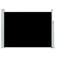 AUSZIEHBARE Seitenmarkise 100x500 cm Schwarz - Schwarz, Textil (500/100/500cm) - furnicato