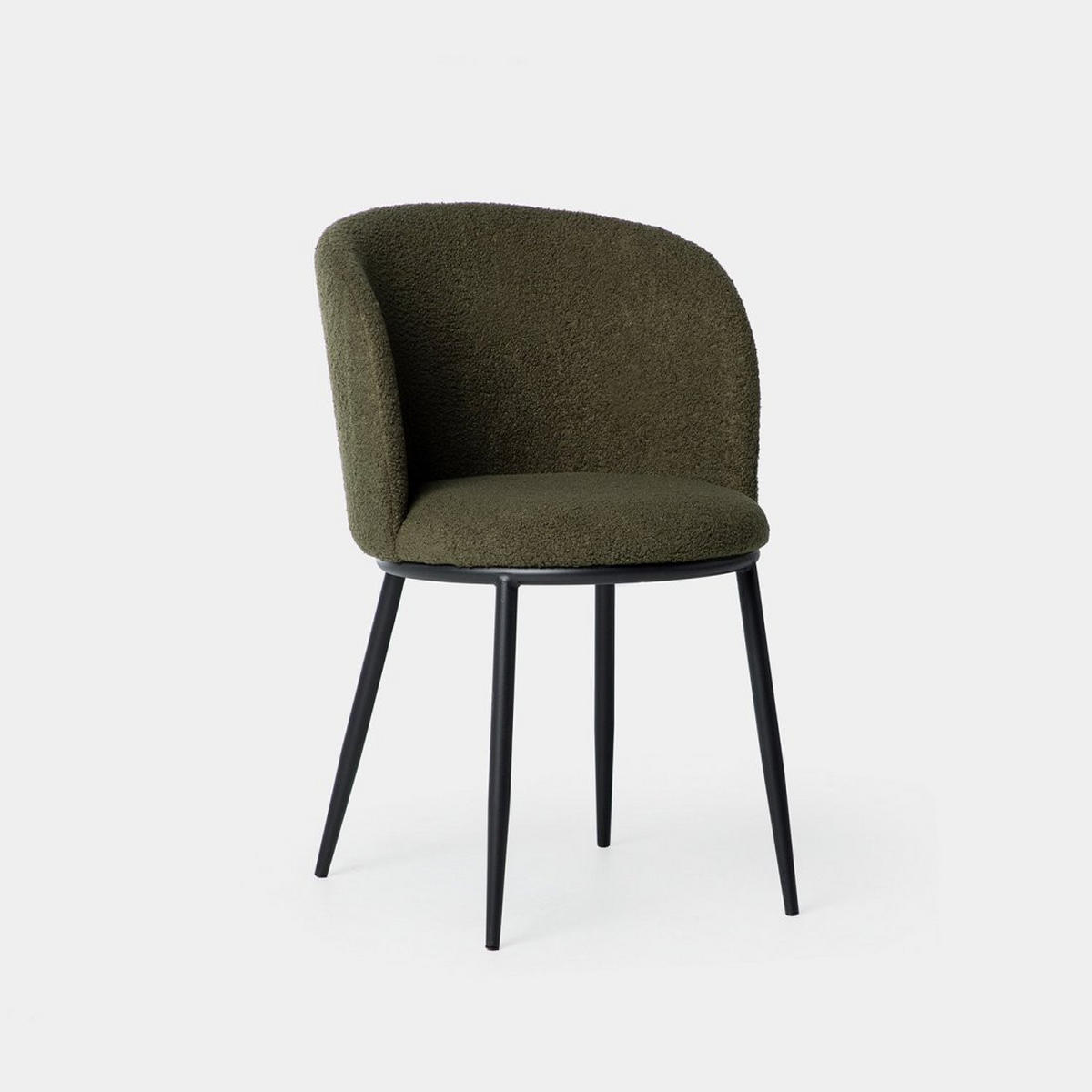 ESSZIMMERSTUHL Nolan Grün 51 cm x 80 cm - Grün, Textil (51/80/57cm)