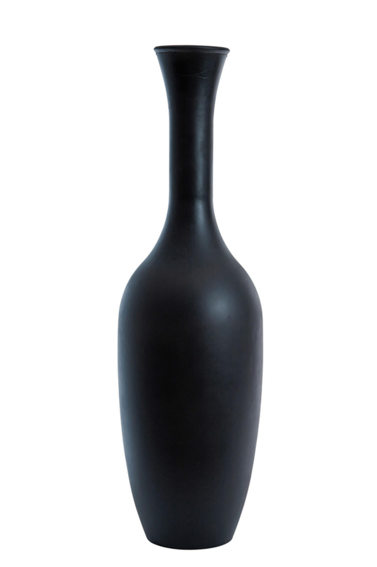 VASE Imano Schwarz Ø30/100 cm - Schwarz, Glas (30/100cm) - Light & Living