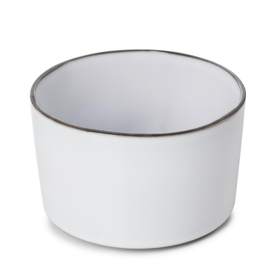 SCHÜSSEL CARACTERE 44 CL Kumuluswolke weiß - Weiß, Keramik (11cm) - Revol Porcelaine France