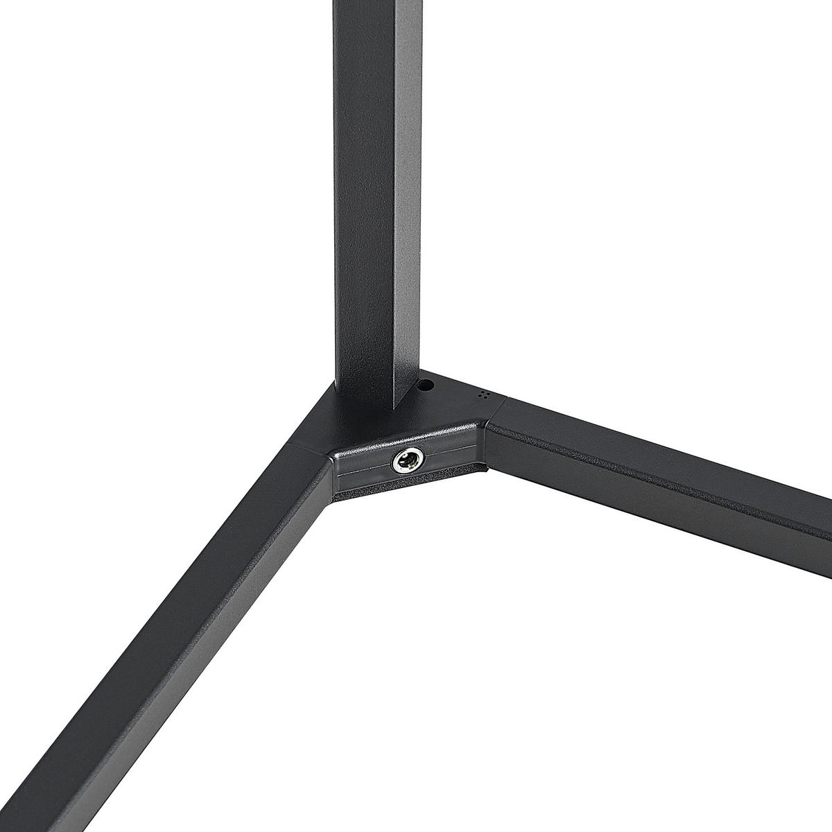STEHLAMPE LEVEL - Schwarz - 0/0/141 cm - Schwarz, Kunststoff (43/43/141cm) - Trio Leuchten