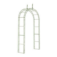 ROSENBOGEN Metall Antik-Grün - Grün, Metall (147/264/37cm) - CLP