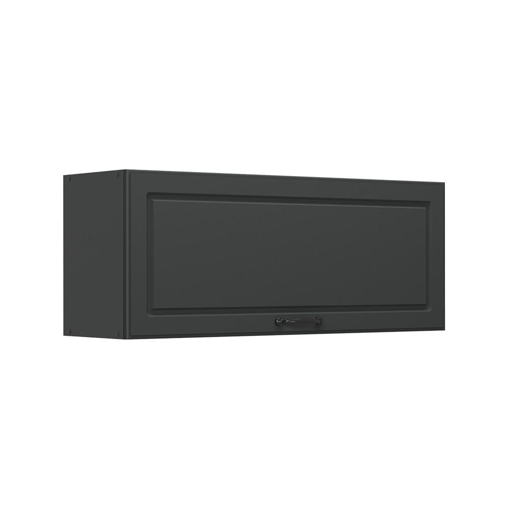 VÄGGSKÅP R-Line, Antracit hus på landet/antracit, 100 cm Platt Antracit, Antracit 40/100/31 cm