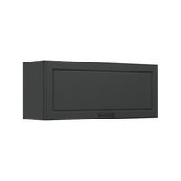 HÄNGESCHRANK R-Line, Anthrazit Landhaus/Anthrazit, 100 cm Flach - Anthrazit, Holzwerkstoff (100/40/31cm) - Vicco