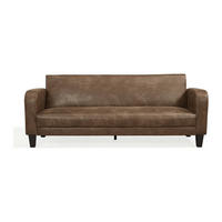 SCHLAFSOFA - 3 Personen - Stoff, Stoff - Braun - - Braun, Textil (215/85/83cm) - Vente-Unique