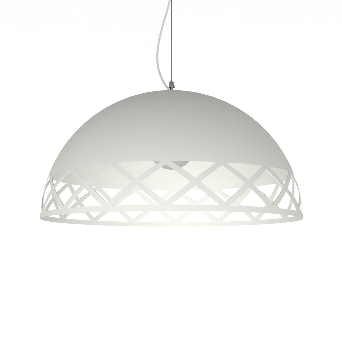 HÄNGELEUCHTE - Weiß, Metall (30/60/30cm) - Lumicom