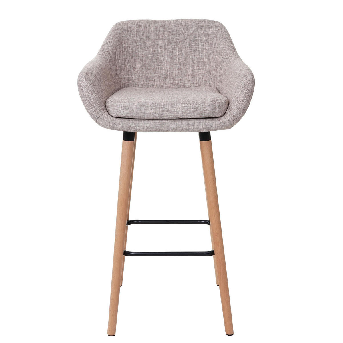 BARHOCKER Beige - Beige, Textil (53/99/45cm) - MCW