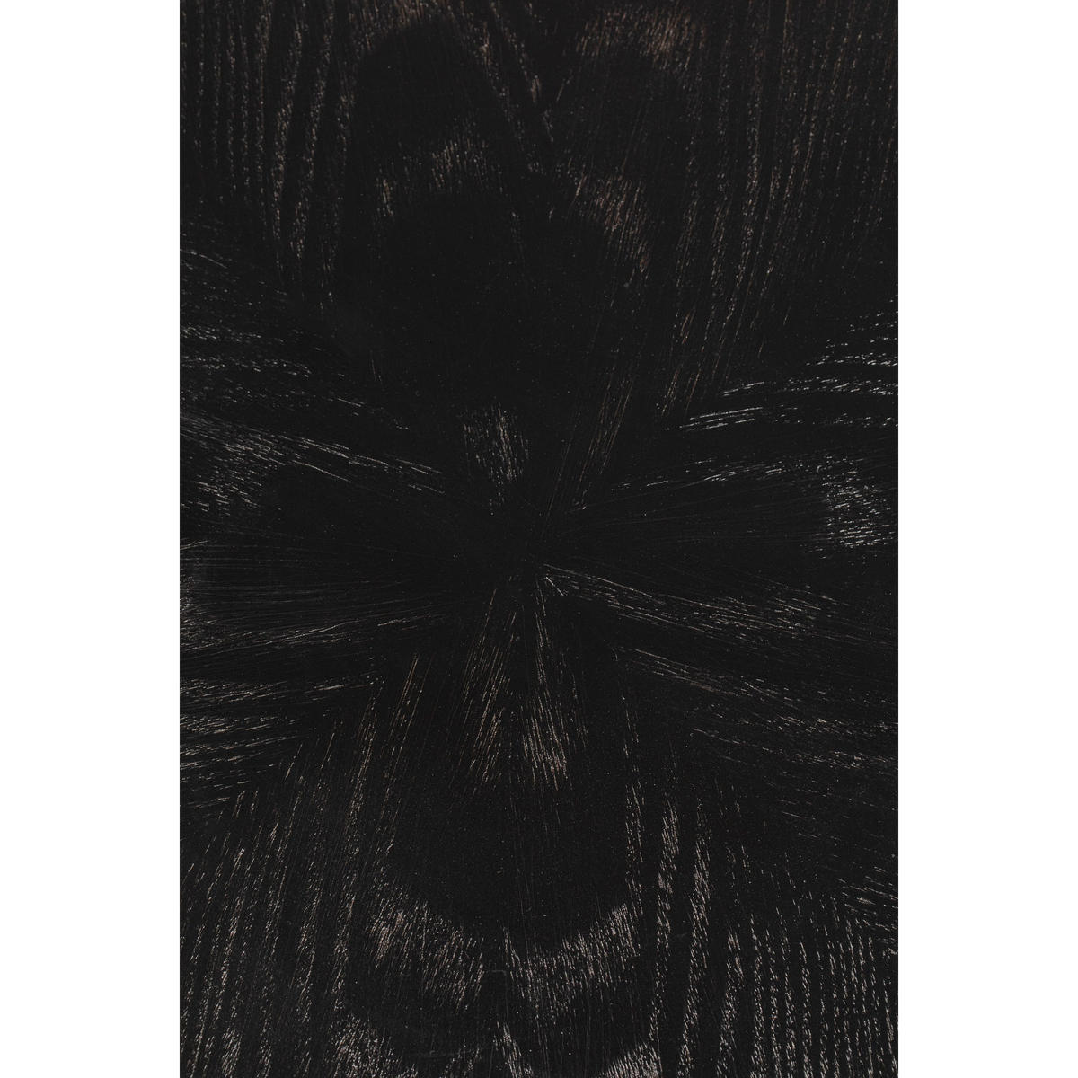 BEISTELLTISCH Fabio Rund 50x50 cm Schwarz - Schwarz, Holz (50/50/50cm) - Housecraft Living