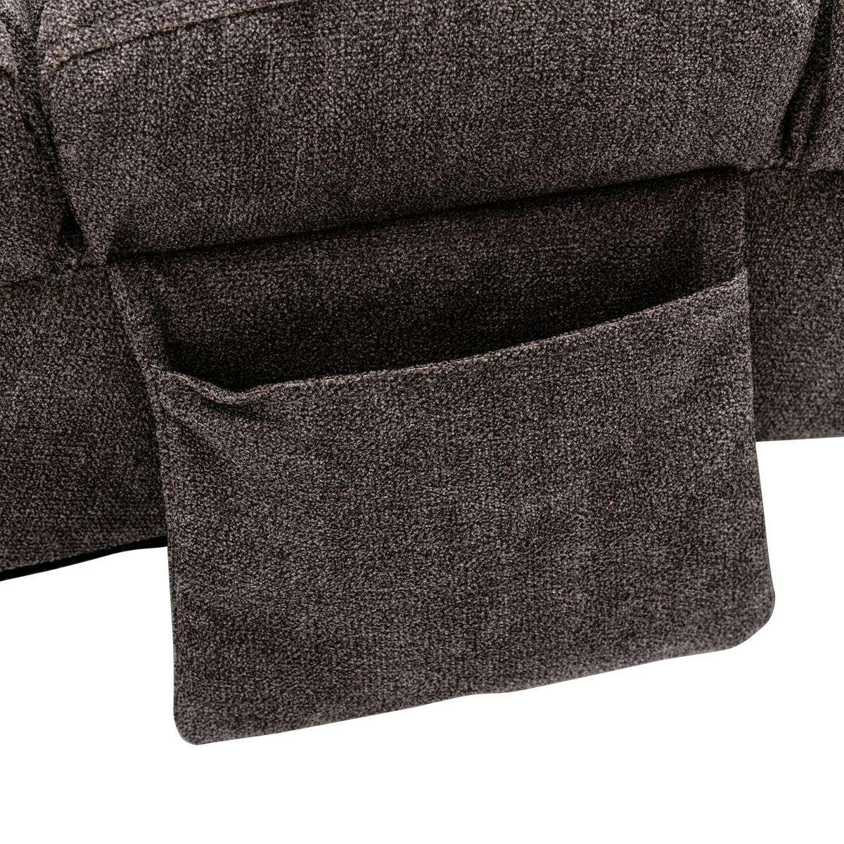 RELAXLIEGE Liegesessel,Relaxsessel,Leinenstoff,Grau - Grau, Textil (55/84/148cm) - LVHOM