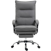 DREHSTUHL 66/114-121,5/74 cm Grau aus Polyester mit Massagefunktion - Grau, Kunststoff (74/121.5/66cm) - OKMYHOME