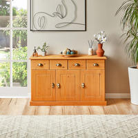 ANRICHTE PARIS - Braun, Holz (116/73/35cm) - IDIMEX