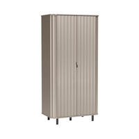 KLEIDERSCHRANK NOVADO-8 Greige - Greige, Holzwerkstoff (98/200/54.5cm)