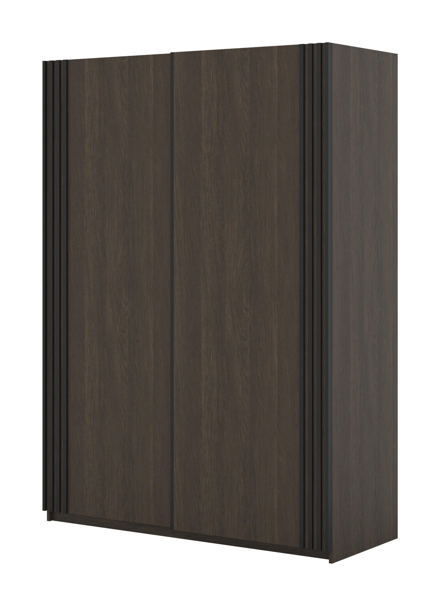 SCHWEBETÜRENSCHRANK VANTE 150/210/62 cm 2-türig Eiche Dunin - Eichefarben, Holzwerkstoff (150/210/62cm) - MASSENO