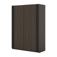 SCHWEBETÜRENSCHRANK VANTE 150/210/62 cm 2-türig Eiche Dunin - Eichefarben, Holzwerkstoff (150/210/62cm) - MASSENO