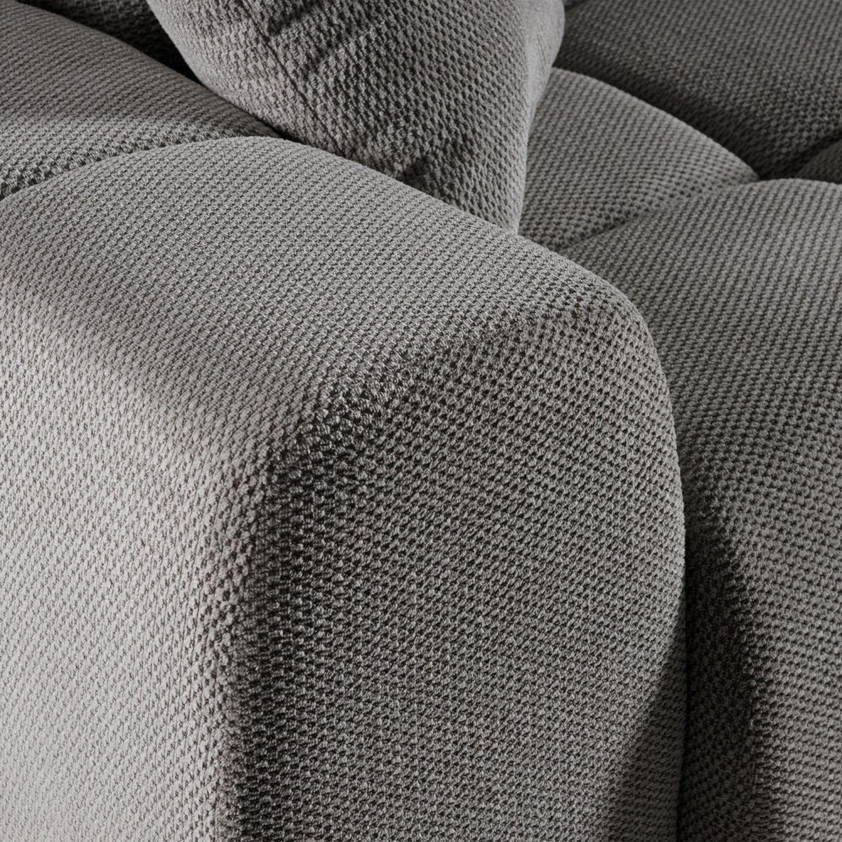 SCHLAFSOFA 3-Sitzer Favi mit Schlaffunktion, Grau - Grau, Textil (263/93/105cm) - Beautysofa