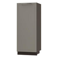 GESCHIRRSCHRANK Kvantum D5D/60/154 Beige Matt / Lava Matt 60 / 59 / 154cm - Dunkelgrau/Beige, Holz/Holzwerkstoff (60/154/59cm) - Feldmann-Wohnen