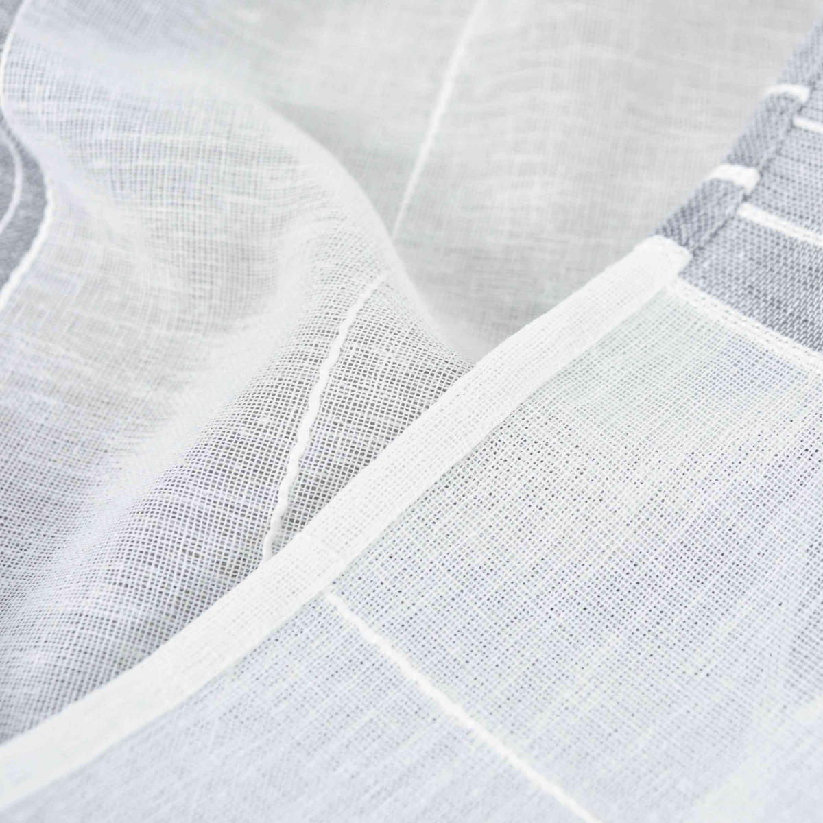 VORHANG »Frankfurt« HxB 245x140 cm Grau - Grau, Textil (140/245cm) - Gardinenbox