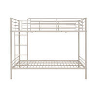 ETAGENBETT - 1 Person - Metall, Metall - Beige - - Beige, Metall (120/190cm) - Vente-Unique