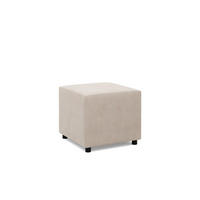 SITZPOUF 50 X 50 NEO, Beige - Beige, Textil (51/40/51cm)