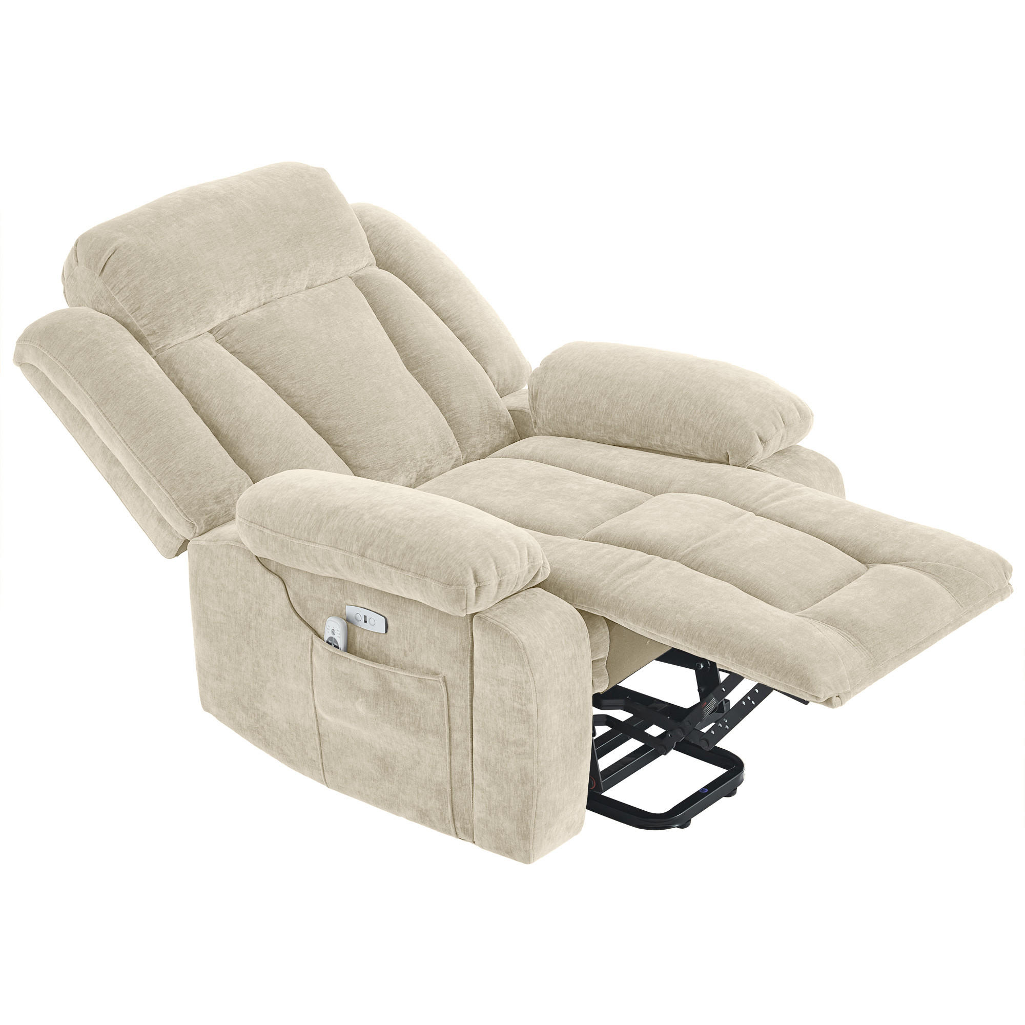 Evryae Massagesessel Beige 95x107x94 cm