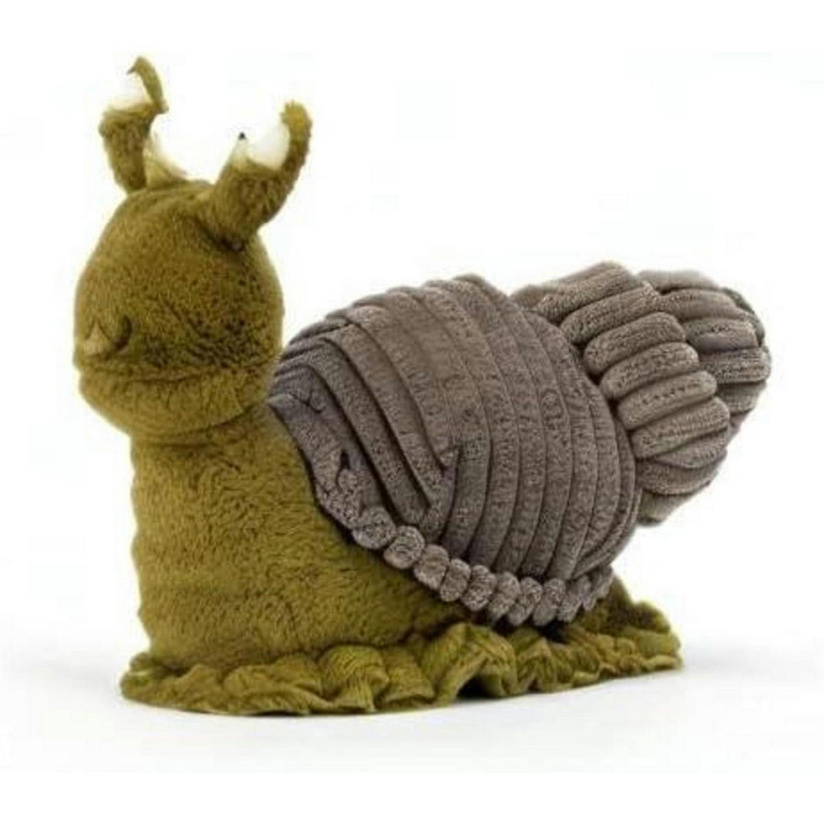 PLÜSCHTIER Schnecke 40 cm - Olivgrün, Textil (20/40cm)