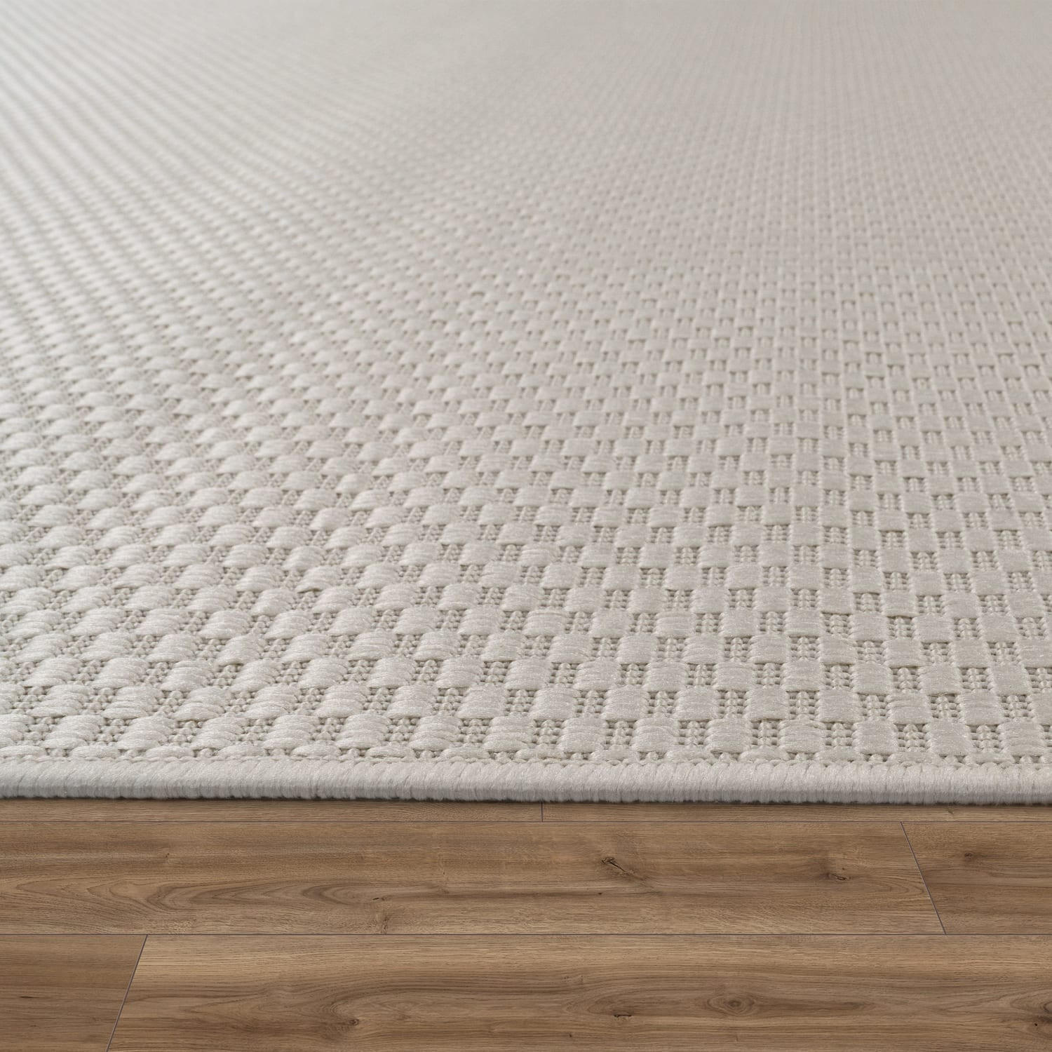 Thumbnail - Kadima Design Teppich, Beige, Textil, Quadratisch, 200x200 cm, in verschiedenen Größen erhältlich, Teppiche & Böden, Tep...