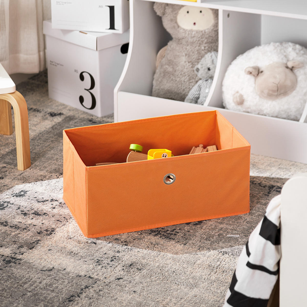 KINDERREGAL Weiß - Weiß, Holzwerkstoff (92/93/40cm) - SoBuy