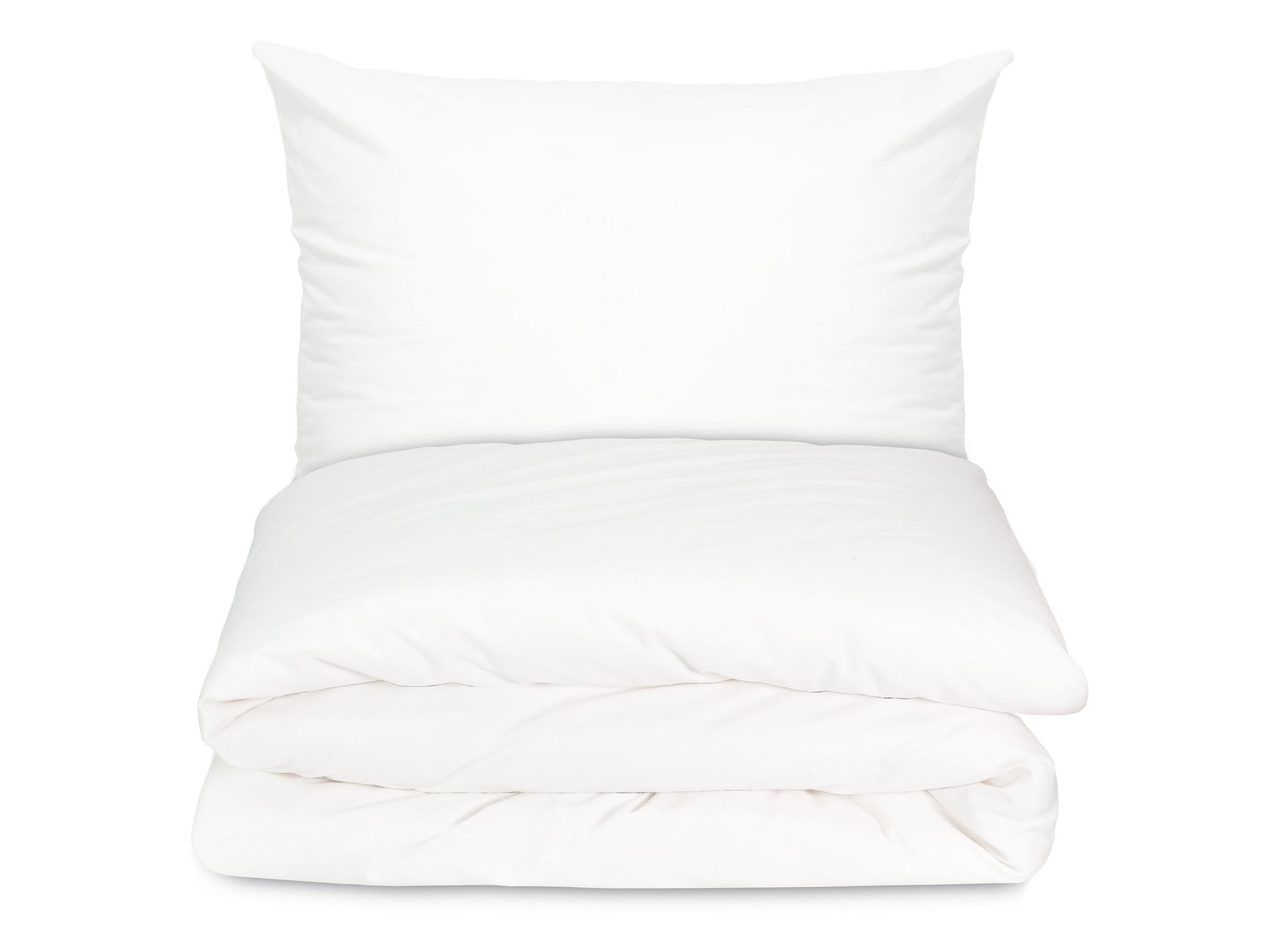 BETTWÄSCHE, 40x60 + 100x135 cm, 100% Baumwolle, Weiß - Weiß, Textil (100/135cm) - Zollner