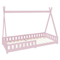 KINDERBETT Tipi 90x200 cm Rosa - Pink, Holz (90/200cm) - ML-DESIGN