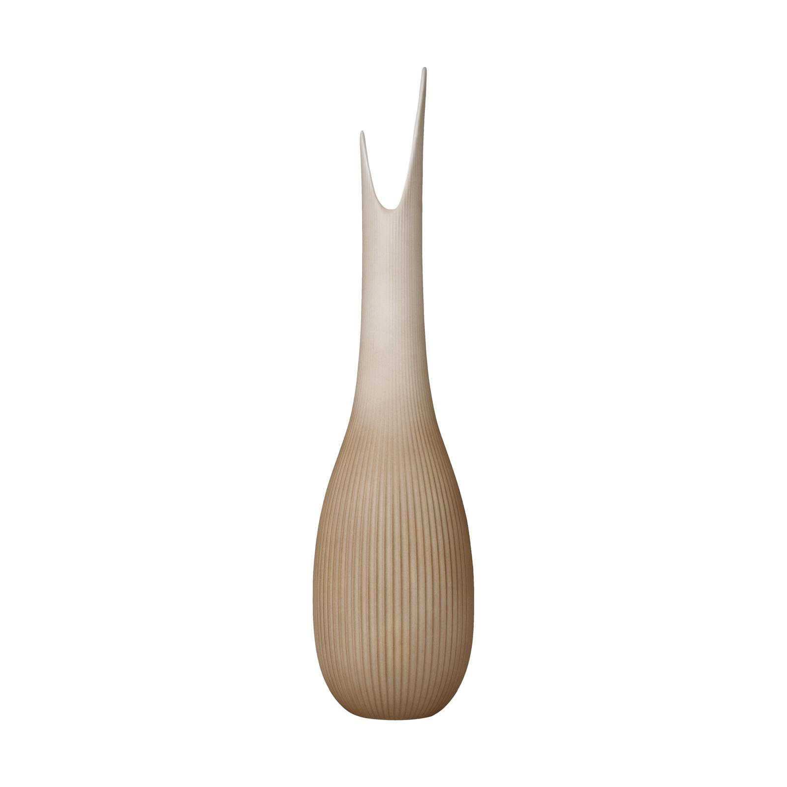 VASE Studio 8 Raindrop beige 41 cm - Beige, Keramik (41cm) - Goebel