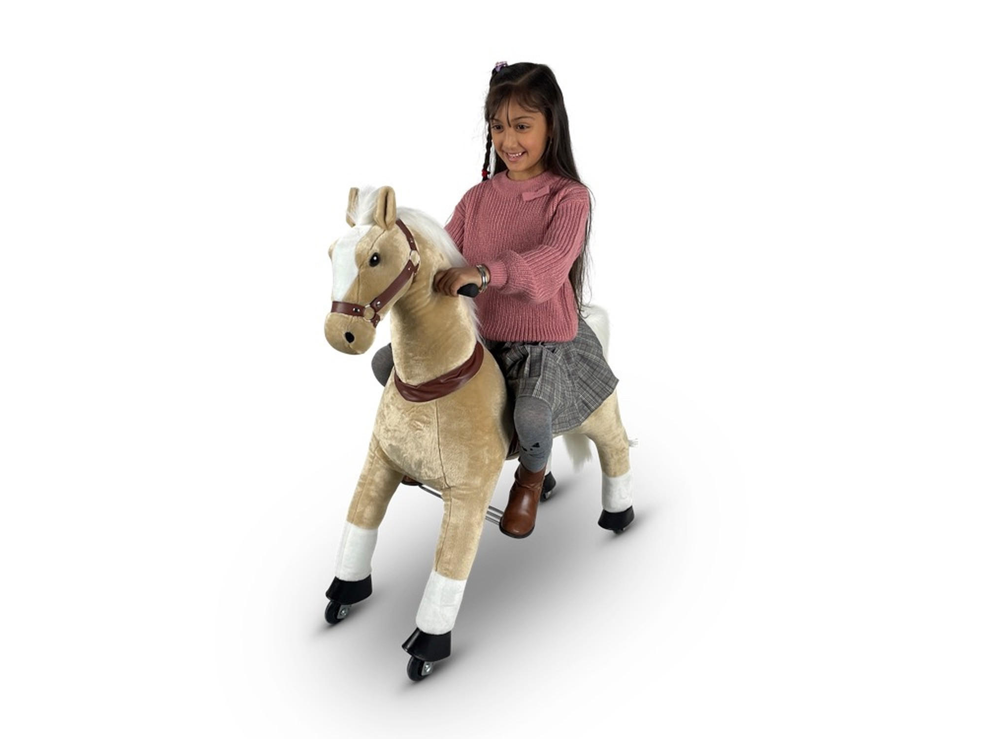 REITPFERD Layla beige Größe M - Beige, Kunststoff (85/33/105cm) - TPFLiving