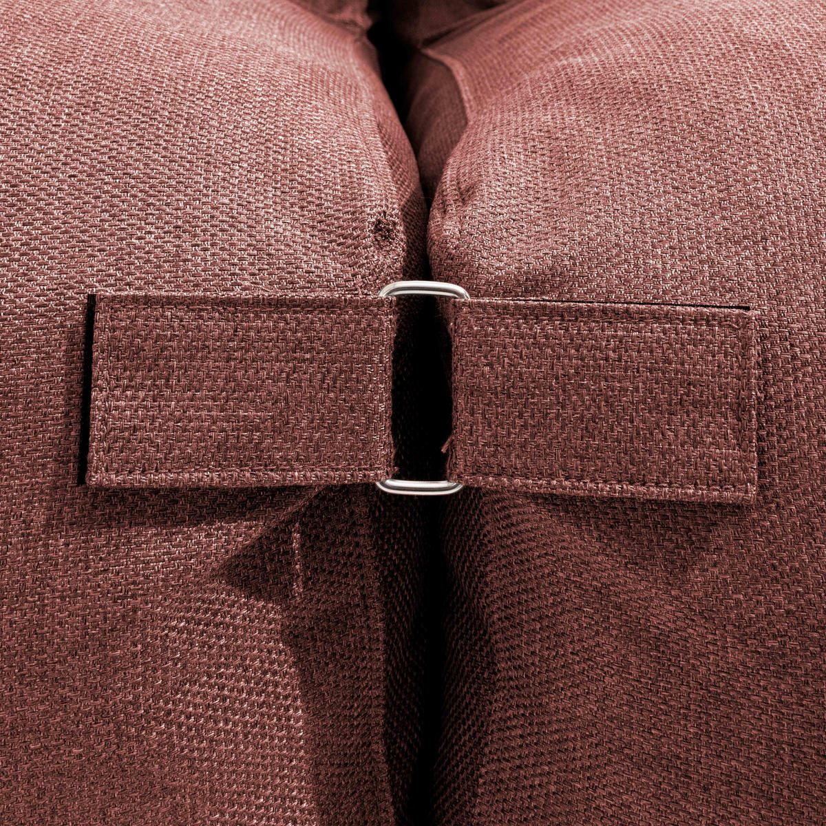 ECKSESSEL, Terrakotta - Braun, Textil (85/65/85cm) - Oviala