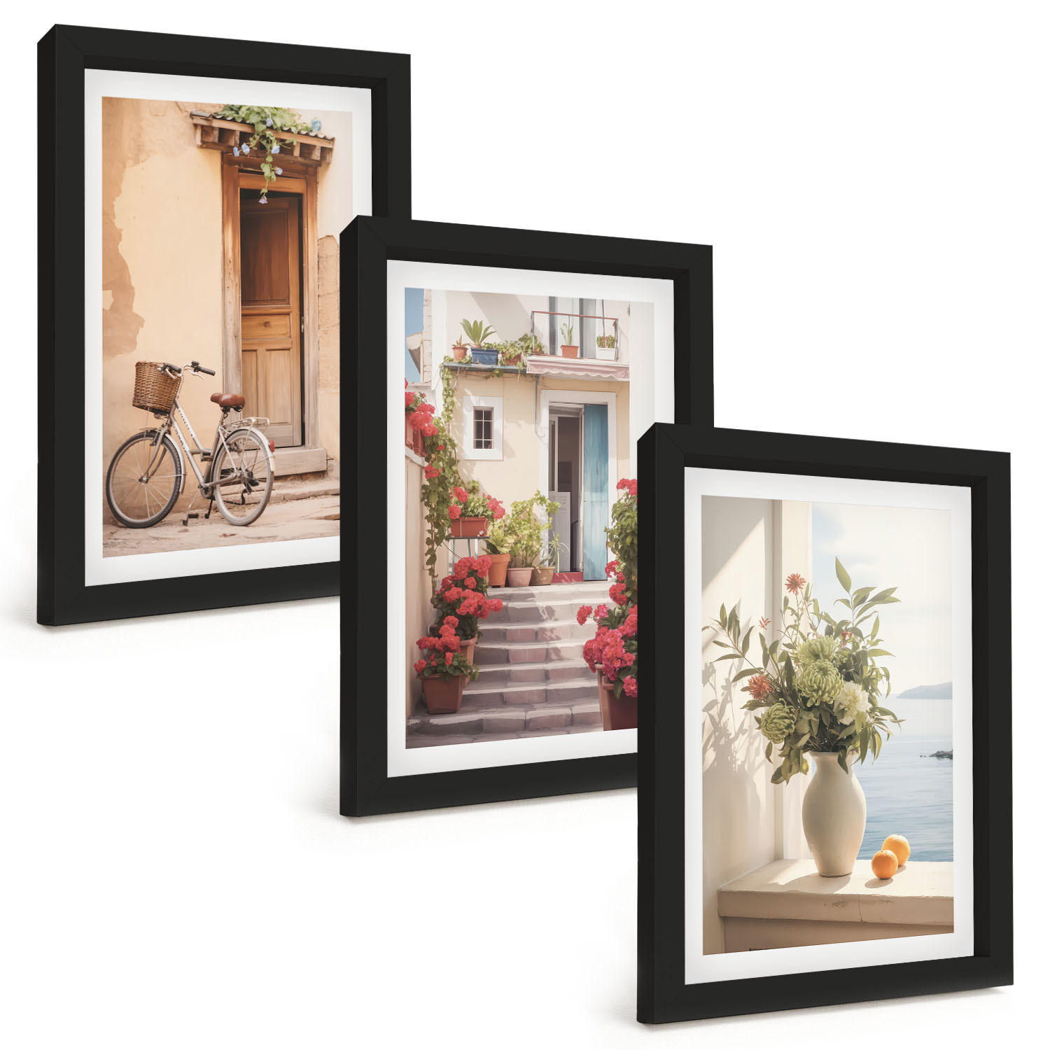 Tulup Bilder Schwarz 20x30 cm