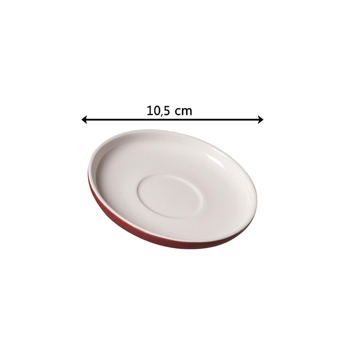 ESPRESSOTASSEN MIT UNTERTASSEN Jasper Beere 100 ml 4er Set - Beere, Keramik (1/1/1cm) - Ritzenhoff Breker