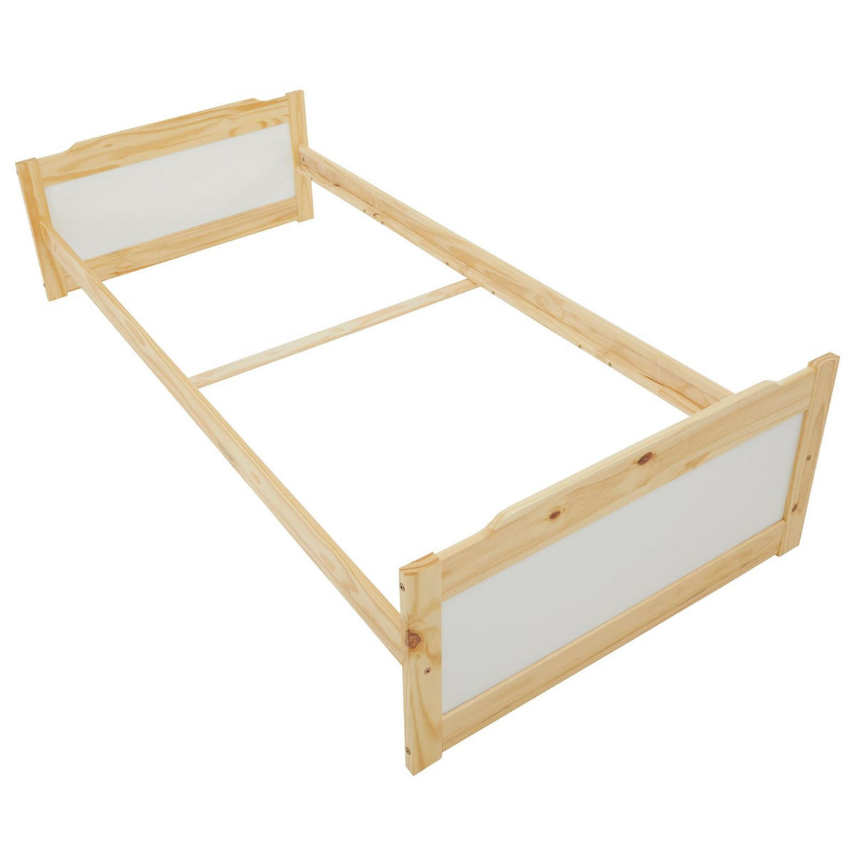 EINZELBETT FRITZ 90X200 CM - Naturfarben, Holz (90/200cm) - IDIMEX